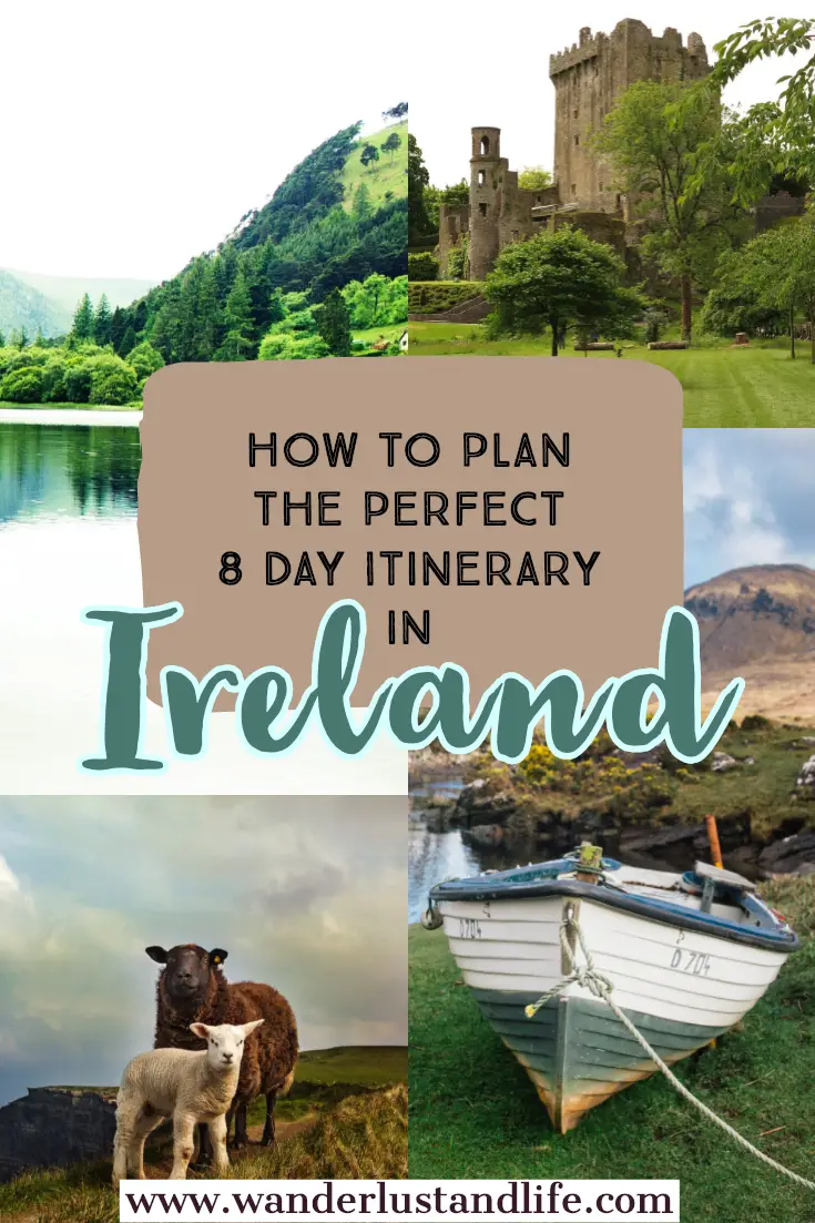 8 day driving tour of ireland