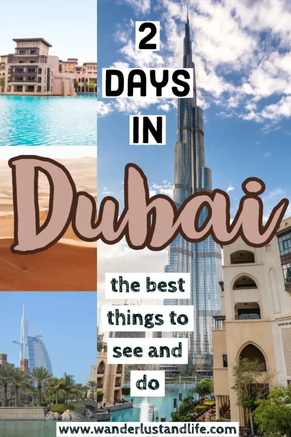 visit dubai 2 days