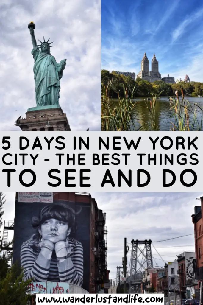 Pin This 5 day New York itinerary 