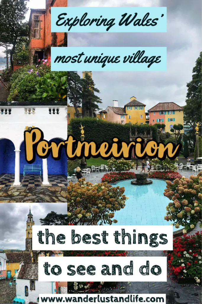 Pin: Things to do in Portmeirion Wales