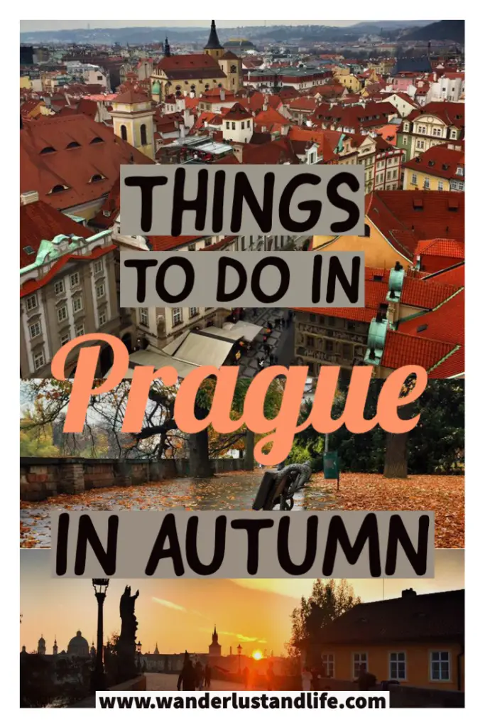 Everything you need to know about visiting Prague in autumn - Pin this guide